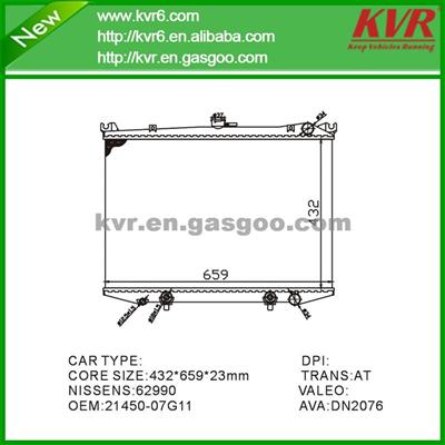 Mechanical Aluminum Radiator FOR NISSAN PATHFINDER I (WD21) 3.0 I 4WD OEM 21450-07G11