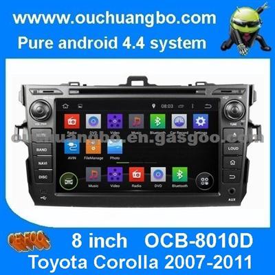 Ouchuangbo Android 4.4 GPS Navigation Stereo System For Toyota Corolla 2007-2011 DVD Audio Player