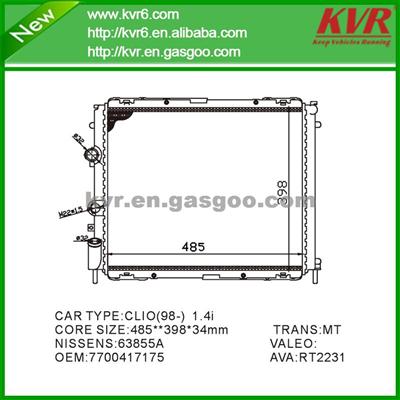 Auto Engine Cooling Radiator FOR RENAULT CLIO II 1.4 (B/CBOC) OEM 7700417175