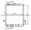 Auto Radiator For ISUZU Passport 94-96 OEM:8943844330 94384433 94386557