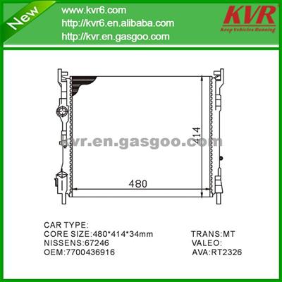 Radiator FOR RENAULT CLIO II Box (SB0/1/2_) 1.5 DCi OEM 7700436916