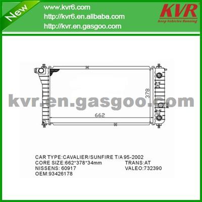 Water Radiator FOR GM CHEVROLET- CAVALIER- 1995-2002 OEM 93426178