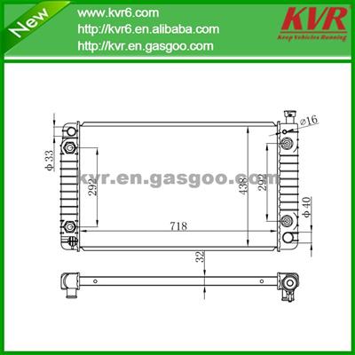 Complete Radiator FOR CHEVROLET C1500 PICKUP- 1996-1999 OEM 52467240 /52470419