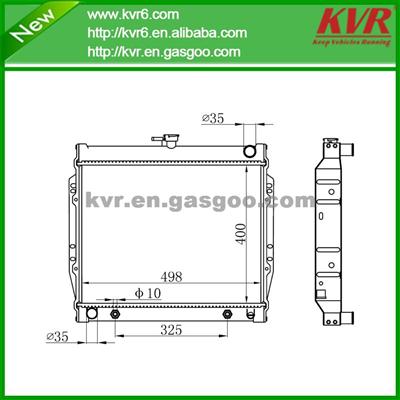 Auto Aluminum Radiator FOR TOYOTA PICKUP- 1984-1995 OEM 16400-35110