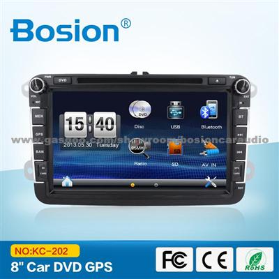 8 Inch Touch Screen Double Dins Car Telephone Stereo With Different Functions