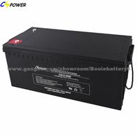 AGM Battery 12V200ah Supplier With CE, IEC, ISO Certificates