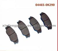 High Quality Brake Pads O E M NO. 04465-0K290 For Toyota