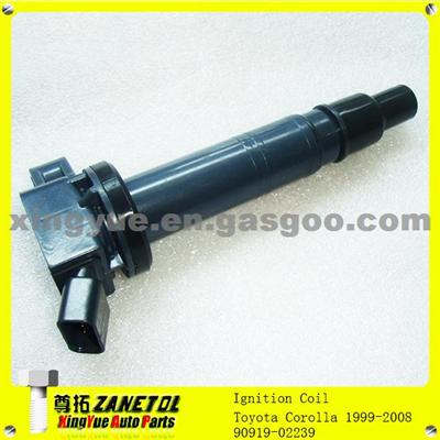 New 90919-02239 Ignition Coil For 00-05 Toyota Celica Corolla Matrix MR2 V4 1.8L