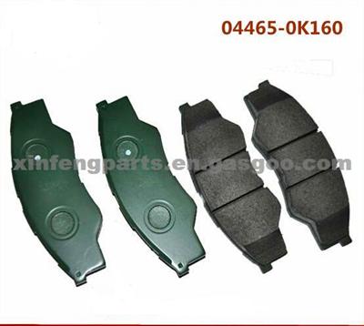 High Quality Brake Pads O E M NO. 04465-0K160 For Toyota Hilux Vigo Pickup