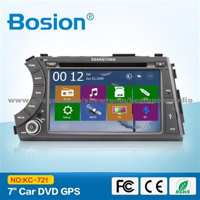 7 Inch Touch Screen Car MP3/4 Player For Ssangyong Actyon With Wince System