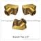 Brass Branch Tee,1/2