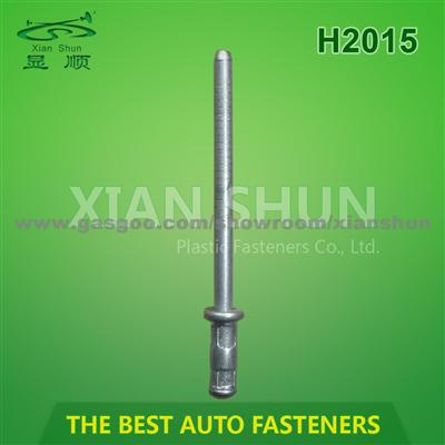 Auto Aluminum Metel Rivet For Push On Fasteners