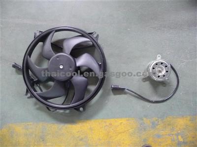 Peugeot Citroen Auto Radiator Cooling Fan Condenser Fan Auto Cooling Fan Axial Fan OE 1253N8 1253L6 1253T3