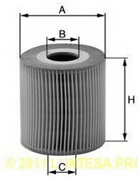 Oil Filter For MERCEDES-BENZ OE:6611843325, 6061800009, 6611803309