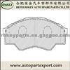 Front For toyota parts auto parts brake pad for toyota HiLux (Latin America) 2005 OEM: 04465-0K160