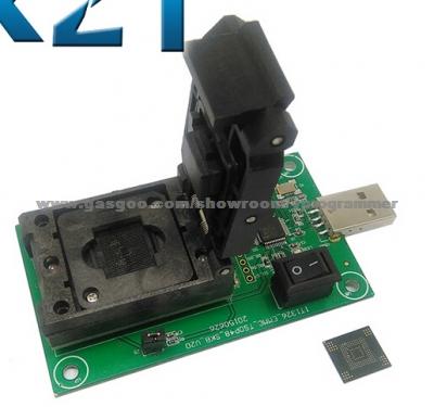 EMMC169 EMMC153 Test Socket Adapter To USB Interface