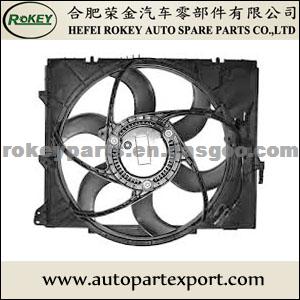 Hot Sell Auto Cooling System Engine Fan  A/C AC Condenser Cooling Fan High Quality Radiator Fan for BMW E90 OEM: 17427523259, 17117590699