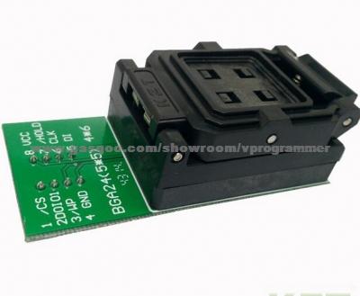 BGA24 To DIP8 8 Pin Test Socket BGA24 Flash Programming Adapter