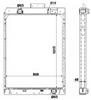 BusO 345/CitaroO 530-Euro3,4/ConnectoO 345/O 305/Tourismo O Radiator OEM 6285000502/6285001499/6285001599