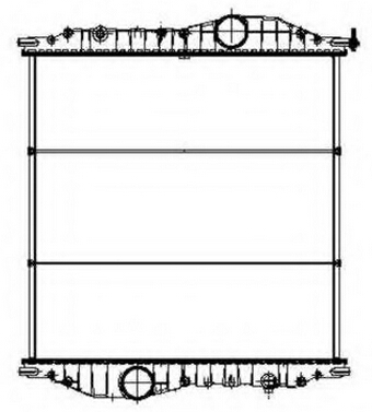 Merceds Econic(98-) Truck Radiator OEM 9575000103/9575000203