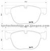 WVA24170 ISO/TS 16949:2002 D1294-8411 Brake Pad For BMW OE:34 11 6 779 293