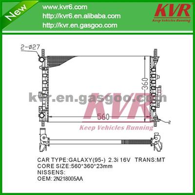 Brazed Radiator FOR FORD GALAXY (95-) 2.3I 16V OEM 2N218005AA