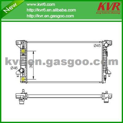 Mechanical Car Radiator FOR OPEL REKORD E Estate (61_, 66_, 67_) 1.8 E 07-09 OEM 1302056