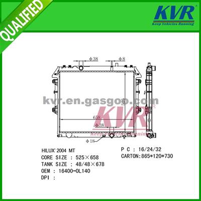 Oil Filled Radiator FOR TOYOTA HILUX 2004