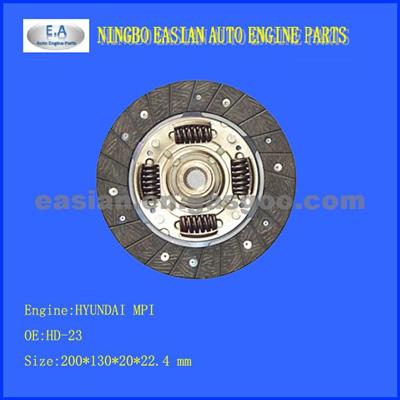 HYUNDAI MPI Clutch Disc,Clutch Plate OE:HD-23