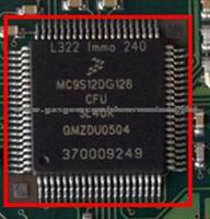 MC9S12DG128CFU 4L40K / 3L40K Auto ECU Computer CPU Processors Chip