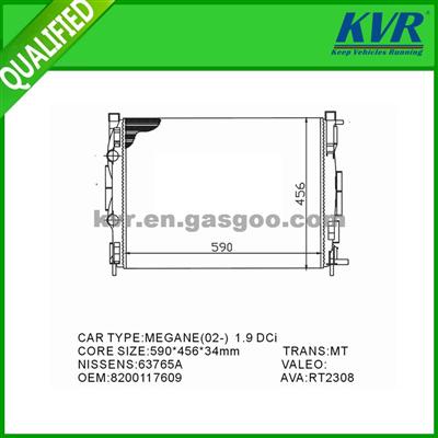 Designer Panel Radiators FOR RENAULT MEGANE II,SCENIC,SCENIC II 01-07 OEM 8200115542