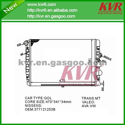 Oil Filled Radiator FOR VW POINTER C/S AIRE, T/M OEM 377121251B