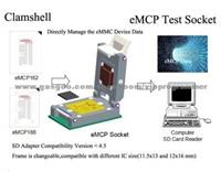 EMCP Test Socket Adapters BGA162 / BGA186 EMCP Test Socket Adapters