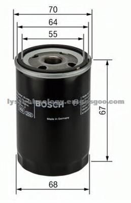 Hyundai Oil Filter 26300-02501 TS16949 Factory