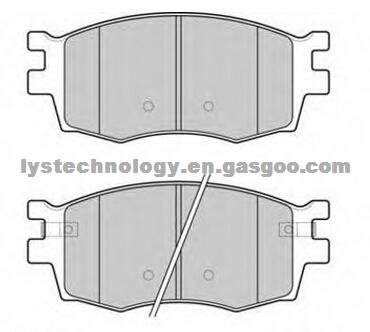 Semi-Metallic Or Ceramic D1156-8266 Or MDB2733 Brake Pad For KIA