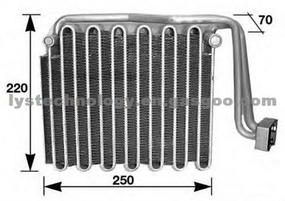 Auto AC Evaporator For Chrysler Neon 98-00 OE: 4797130/4864959