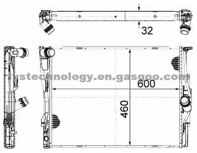 Radiator For BMW -- 17117521046, 17117553111, 17117521931