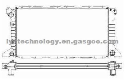 Radiator For Ford -- 1112703,94VB8005DB,7045711
