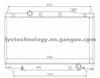 Car Radiator For Honda -- 19010PRA003