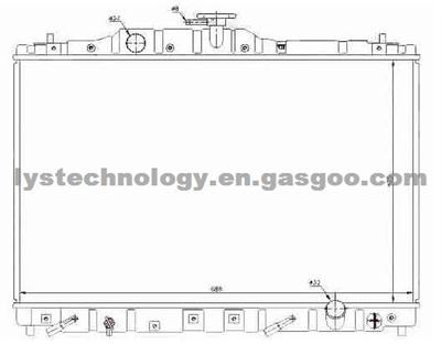 Radiator For Honda -- 19010PY3901,19010PY3902