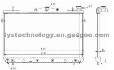 CAR Radiator For Hyundai -- 25310-29000,25310-29000