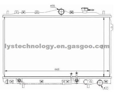 Radiator For Hyundai -- 2531028252