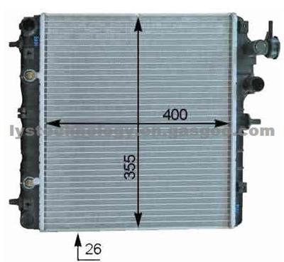 Car Radiator For Hyundai/Atos 1.0i -- 25310-02151, 25310-02150