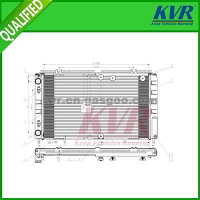 Brazing Radiator FOR LADA 1117 1118 1119 Kalina (08-) OEM 11190-1300010-40П