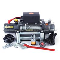 4x4 Electric Winch 9500Lb Winch, Steel Cable Winch