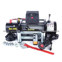 Auto Parts 12V 24V Car Winch For Jeep Wrangler, Land Rover 4 Wheeler , Automotive Winches