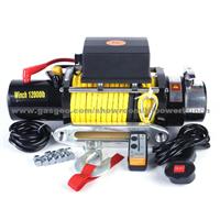 Off Road Self Recovery Electric Winch 12000lb With Rope