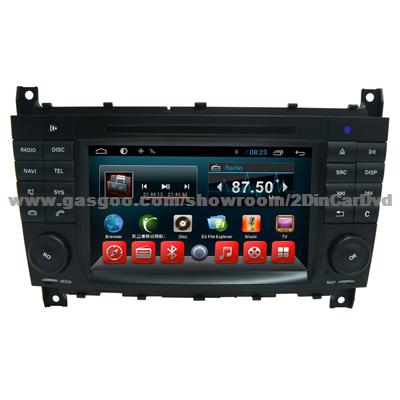 Android Dvd Gps Player Quad Core Mercedes Benz C－Class