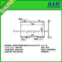 OE Quality Radiator FOR TOYOTA HIGHLANDER BASE L4 2.4L 01-07 OEM 1640028260