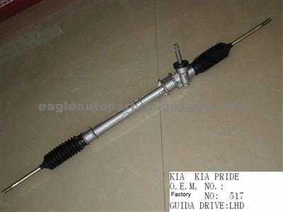 Power Steering Rack And Pinion KK15132110 LHD For Kia Pride